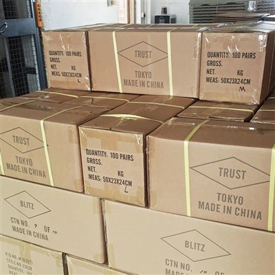 Construction Site Safety Gloves Are Shipped From Designated Ports According T...