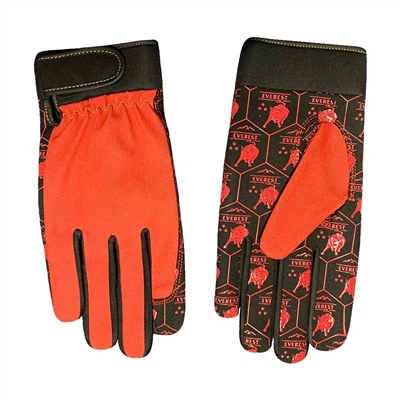 Mechanical leather gloves customization and use