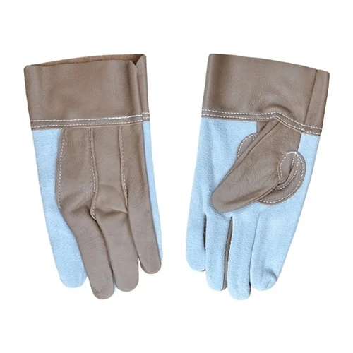 Cowhide Welding Gloves Designed for Reliable Heat Protection and Industrial P...