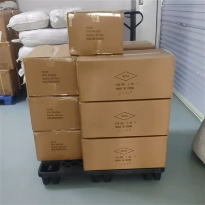 Custom Racing Gloves Packed And Ready To Be Shipped To The Port